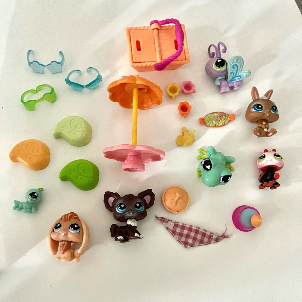 Littlest Pet Shop Lot - Pets #219-221 + #478-480